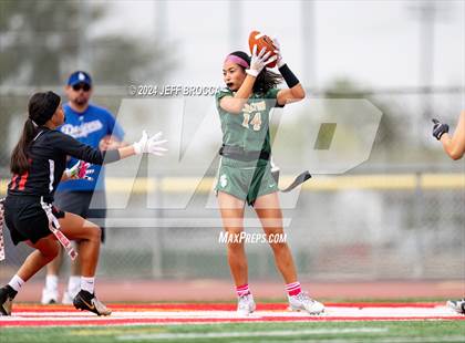 Thumbnail 1 in Rio Mesa vs. St. Bonaventure (Coastal Clash Tournament) 10/5/2024 photogallery.