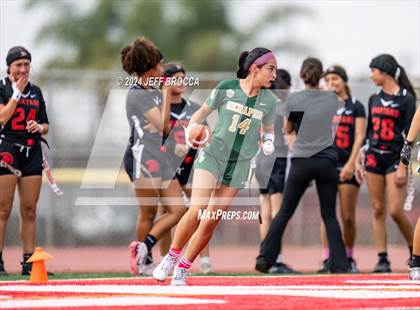 Thumbnail 2 in Rio Mesa vs. St. Bonaventure (Coastal Clash Tournament) 10/5/2024 photogallery.