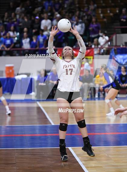 Thumbnail 3 in Faith Christian vs. Resurrection Christian (CHSAA 3A Playoff) photogallery.