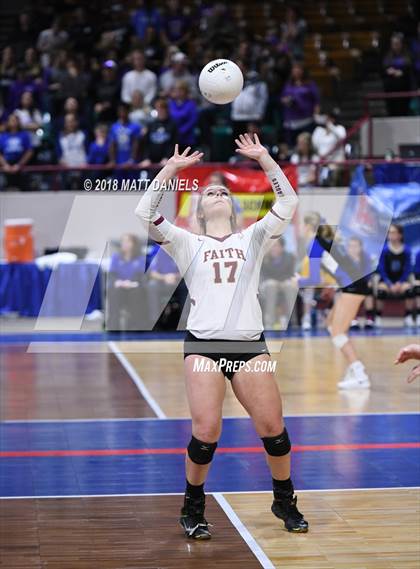 Thumbnail 2 in Faith Christian vs. Resurrection Christian (CHSAA 3A Playoff) photogallery.