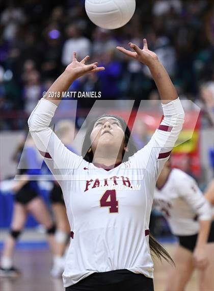 Thumbnail 2 in Faith Christian vs. Resurrection Christian (CHSAA 3A Playoff) photogallery.