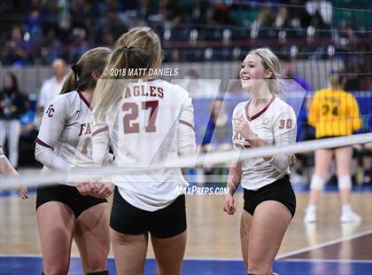 Thumbnail 2 in Faith Christian vs. Resurrection Christian (CHSAA 3A Playoff) photogallery.