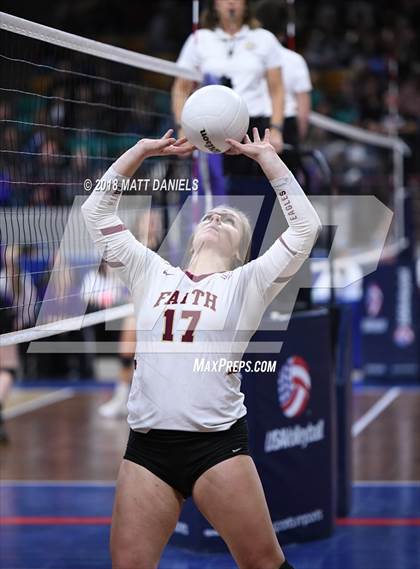 Thumbnail 3 in Faith Christian vs. Resurrection Christian (CHSAA 3A Playoff) photogallery.