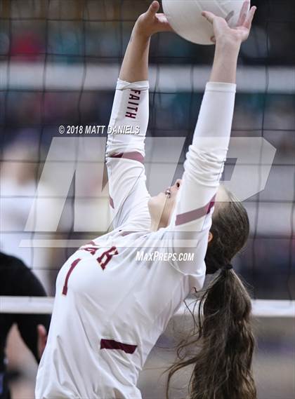 Thumbnail 3 in Faith Christian vs. Resurrection Christian (CHSAA 3A Playoff) photogallery.