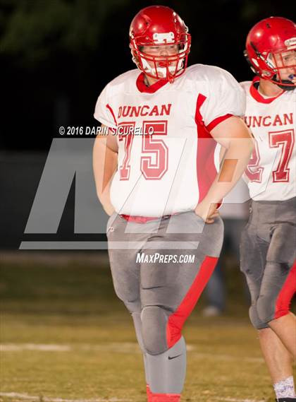 Thumbnail 3 in Duncan @ NFL Yet Academy (AIA Division 1A Playoff) photogallery.