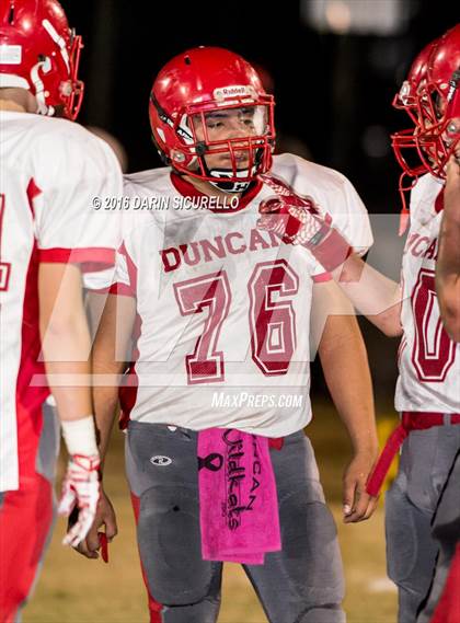 Thumbnail 1 in Duncan @ NFL Yet Academy (AIA Division 1A Playoff) photogallery.