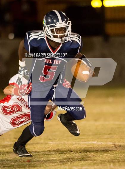 Thumbnail 1 in Duncan @ NFL Yet Academy (AIA Division 1A Playoff) photogallery.