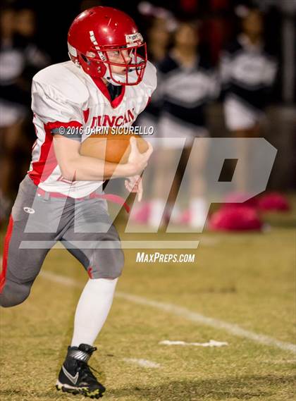 Thumbnail 3 in Duncan @ NFL Yet Academy (AIA Division 1A Playoff) photogallery.