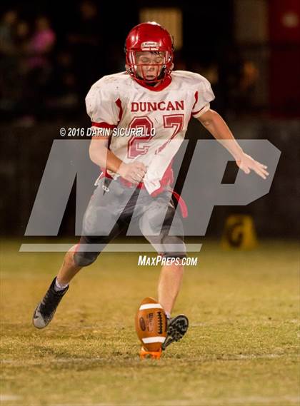 Thumbnail 2 in Duncan @ NFL Yet Academy (AIA Division 1A Playoff) photogallery.