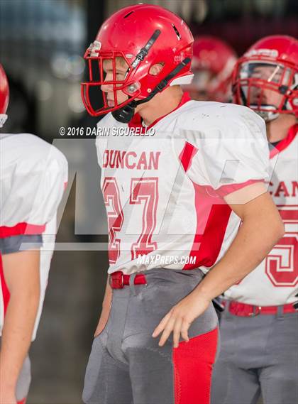 Thumbnail 1 in Duncan @ NFL Yet Academy (AIA Division 1A Playoff) photogallery.