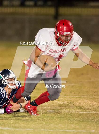 Thumbnail 3 in Duncan @ NFL Yet Academy (AIA Division 1A Playoff) photogallery.