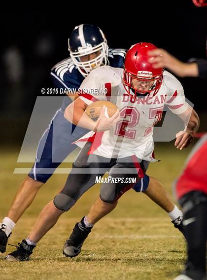 Thumbnail 3 in Duncan @ NFL Yet Academy (AIA Division 1A Playoff) photogallery.