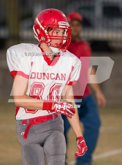 Thumbnail 1 in Duncan @ NFL Yet Academy (AIA Division 1A Playoff) photogallery.