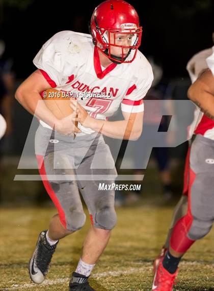 Thumbnail 1 in Duncan @ NFL Yet Academy (AIA Division 1A Playoff) photogallery.