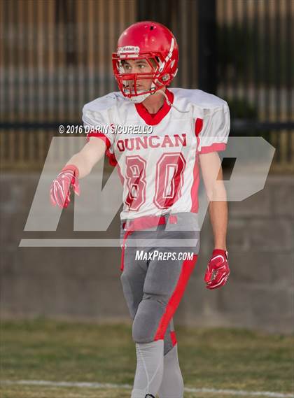Thumbnail 1 in Duncan @ NFL Yet Academy (AIA Division 1A Playoff) photogallery.