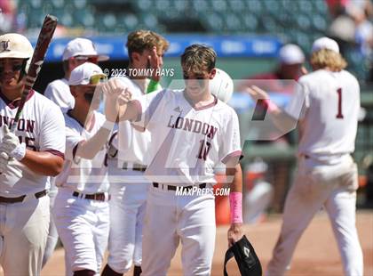 Thumbnail 2 in London vs. Brock (UIL 3A Baseball Final) photogallery.