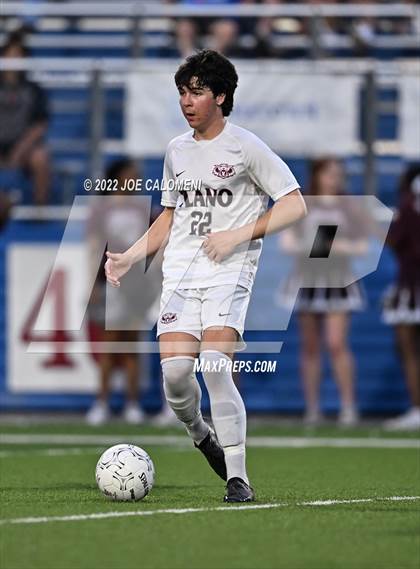 Thumbnail 2 in Lake Travis vs Plano (UIL 6A Boys Soccer State Final) photogallery.