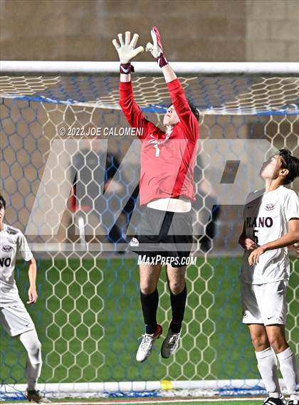 Thumbnail 2 in Lake Travis vs Plano (UIL 6A Boys Soccer State Final) photogallery.