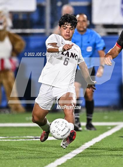 Thumbnail 1 in Lake Travis vs Plano (UIL 6A Boys Soccer State Final) photogallery.