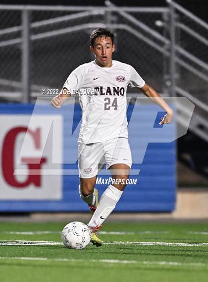 Thumbnail 1 in Lake Travis vs Plano (UIL 6A Boys Soccer State Final) photogallery.
