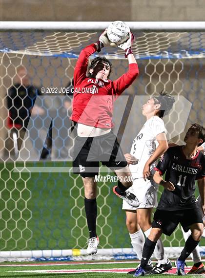 Thumbnail 2 in Lake Travis vs Plano (UIL 6A Boys Soccer State Final) photogallery.