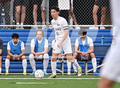 Thumbnail 1 in Lake Travis vs Plano (UIL 6A Boys Soccer State Final) photogallery.