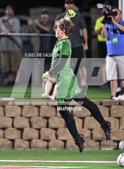 Thumbnail 2 in Lake Travis vs Plano (UIL 6A Boys Soccer State Final) photogallery.