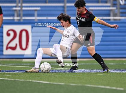 Thumbnail 1 in Lake Travis vs Plano (UIL 6A Boys Soccer State Final) photogallery.