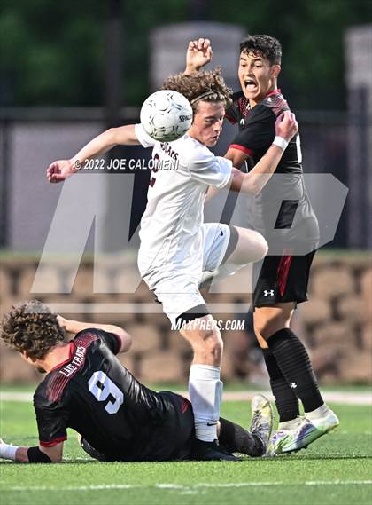 Thumbnail 2 in Lake Travis vs Plano (UIL 6A Boys Soccer State Final) photogallery.