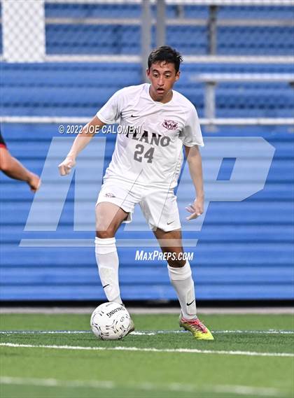Thumbnail 1 in Lake Travis vs Plano (UIL 6A Boys Soccer State Final) photogallery.