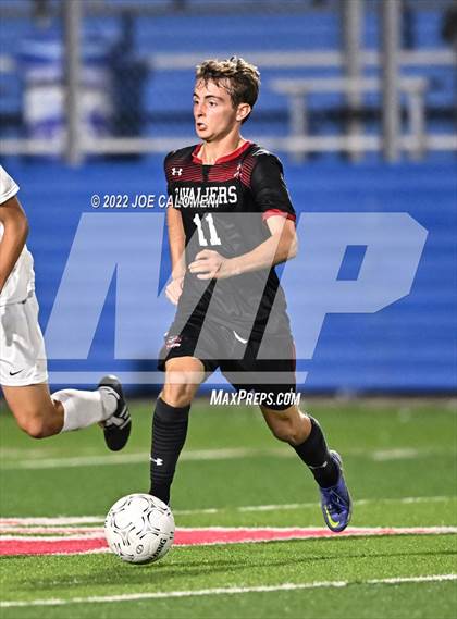 Thumbnail 2 in Lake Travis vs Plano (UIL 6A Boys Soccer State Final) photogallery.