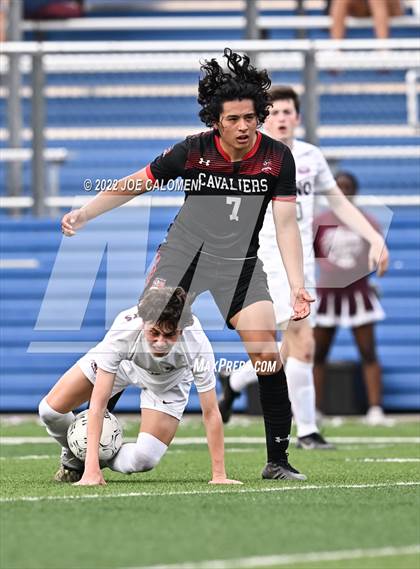 Thumbnail 1 in Lake Travis vs Plano (UIL 6A Boys Soccer State Final) photogallery.