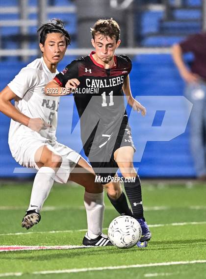 Thumbnail 3 in Lake Travis vs Plano (UIL 6A Boys Soccer State Final) photogallery.