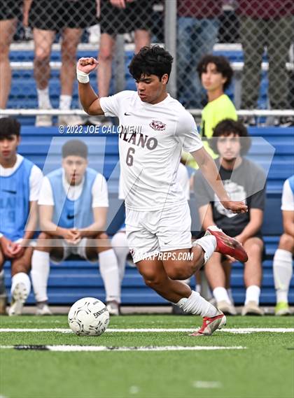 Thumbnail 1 in Lake Travis vs Plano (UIL 6A Boys Soccer State Final) photogallery.