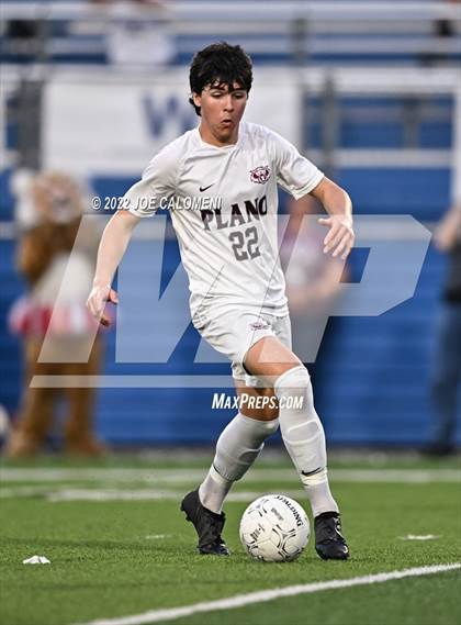 Thumbnail 2 in Lake Travis vs Plano (UIL 6A Boys Soccer State Final) photogallery.