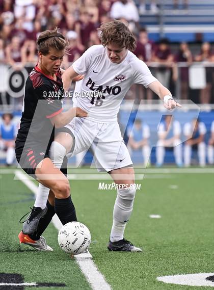Thumbnail 3 in Lake Travis vs Plano (UIL 6A Boys Soccer State Final) photogallery.