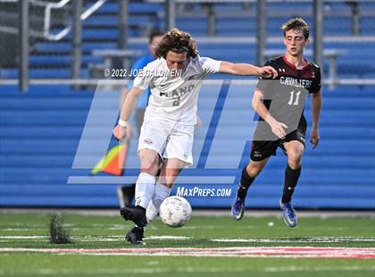 Thumbnail 3 in Lake Travis vs Plano (UIL 6A Boys Soccer State Final) photogallery.