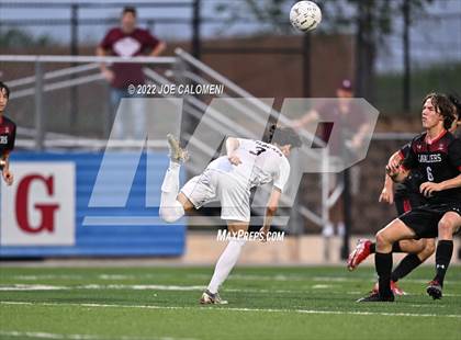Thumbnail 1 in Lake Travis vs Plano (UIL 6A Boys Soccer State Final) photogallery.