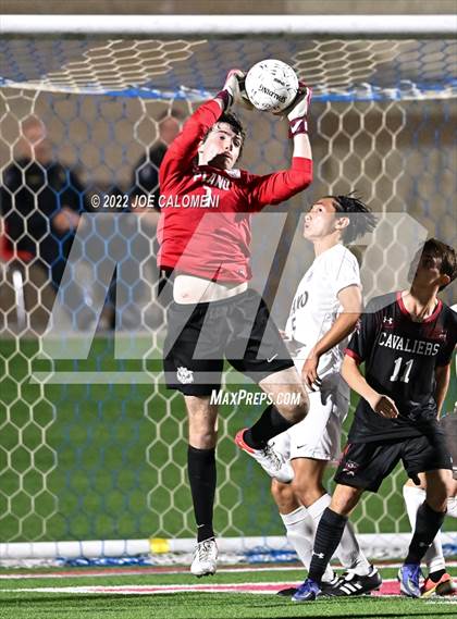 Thumbnail 3 in Lake Travis vs Plano (UIL 6A Boys Soccer State Final) photogallery.