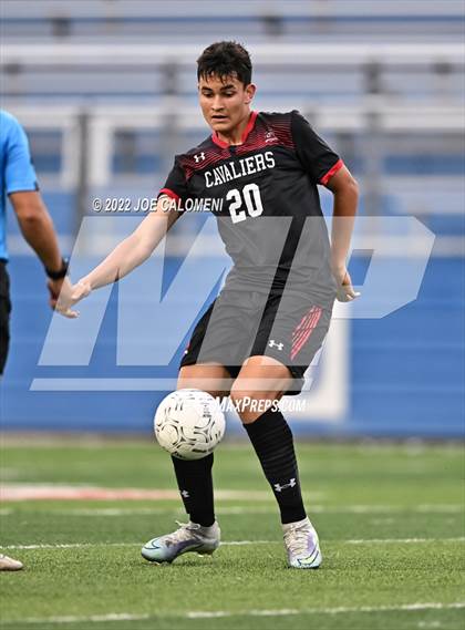 Thumbnail 1 in Lake Travis vs Plano (UIL 6A Boys Soccer State Final) photogallery.