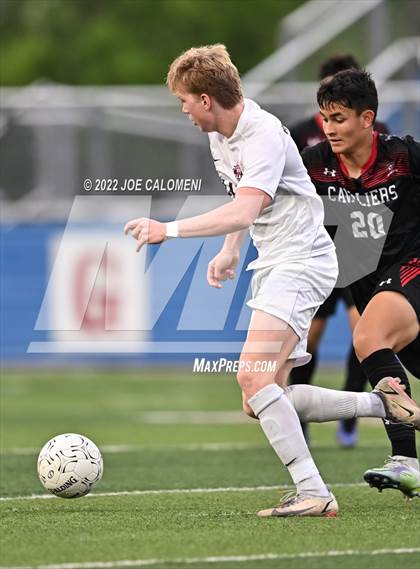Thumbnail 1 in Lake Travis vs Plano (UIL 6A Boys Soccer State Final) photogallery.