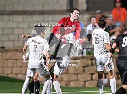 Thumbnail 3 in Lake Travis vs Plano (UIL 6A Boys Soccer State Final) photogallery.