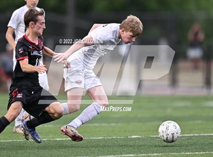 Thumbnail 2 in Lake Travis vs Plano (UIL 6A Boys Soccer State Final) photogallery.