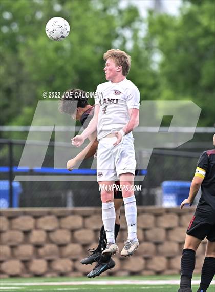 Thumbnail 2 in Lake Travis vs Plano (UIL 6A Boys Soccer State Final) photogallery.