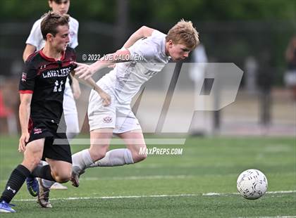 Thumbnail 1 in Lake Travis vs Plano (UIL 6A Boys Soccer State Final) photogallery.