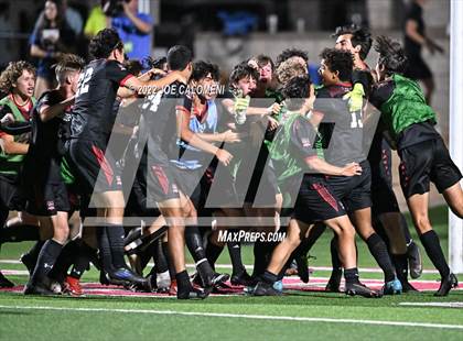 Thumbnail 2 in Lake Travis vs Plano (UIL 6A Boys Soccer State Final) photogallery.