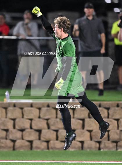 Thumbnail 1 in Lake Travis vs Plano (UIL 6A Boys Soccer State Final) photogallery.