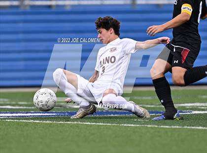 Thumbnail 2 in Lake Travis vs Plano (UIL 6A Boys Soccer State Final) photogallery.