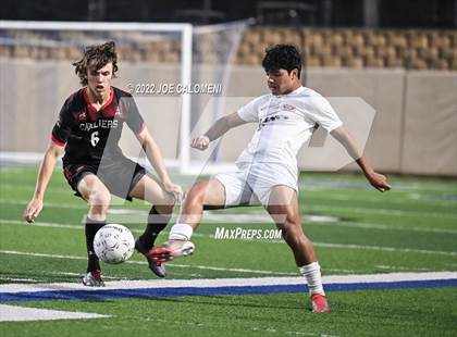 Thumbnail 2 in Lake Travis vs Plano (UIL 6A Boys Soccer State Final) photogallery.