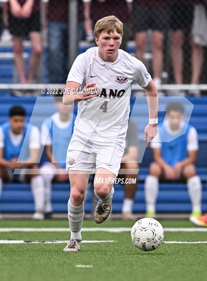 Thumbnail 1 in Lake Travis vs Plano (UIL 6A Boys Soccer State Final) photogallery.